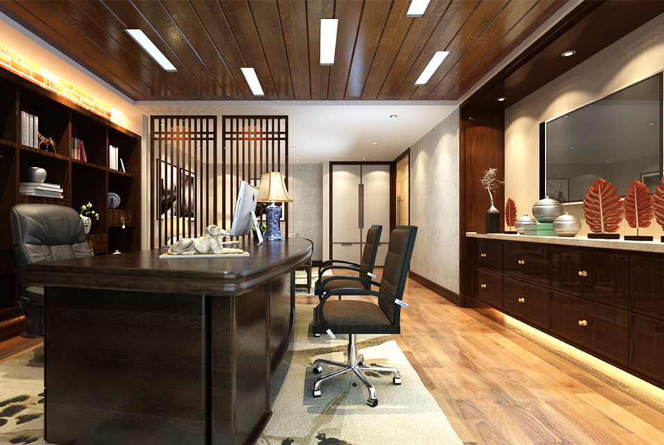 中式<a href=http://nmgml.cn/tags-728.html target=_blank class=infotextkey>老板辦公室裝飾</a>