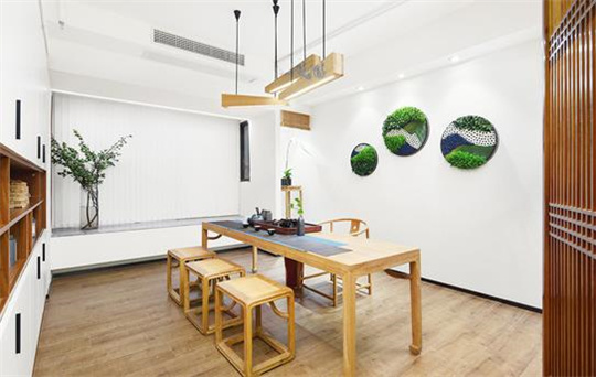 上海禪意極簡(jiǎn)辦公室裝修風(fēng)格，